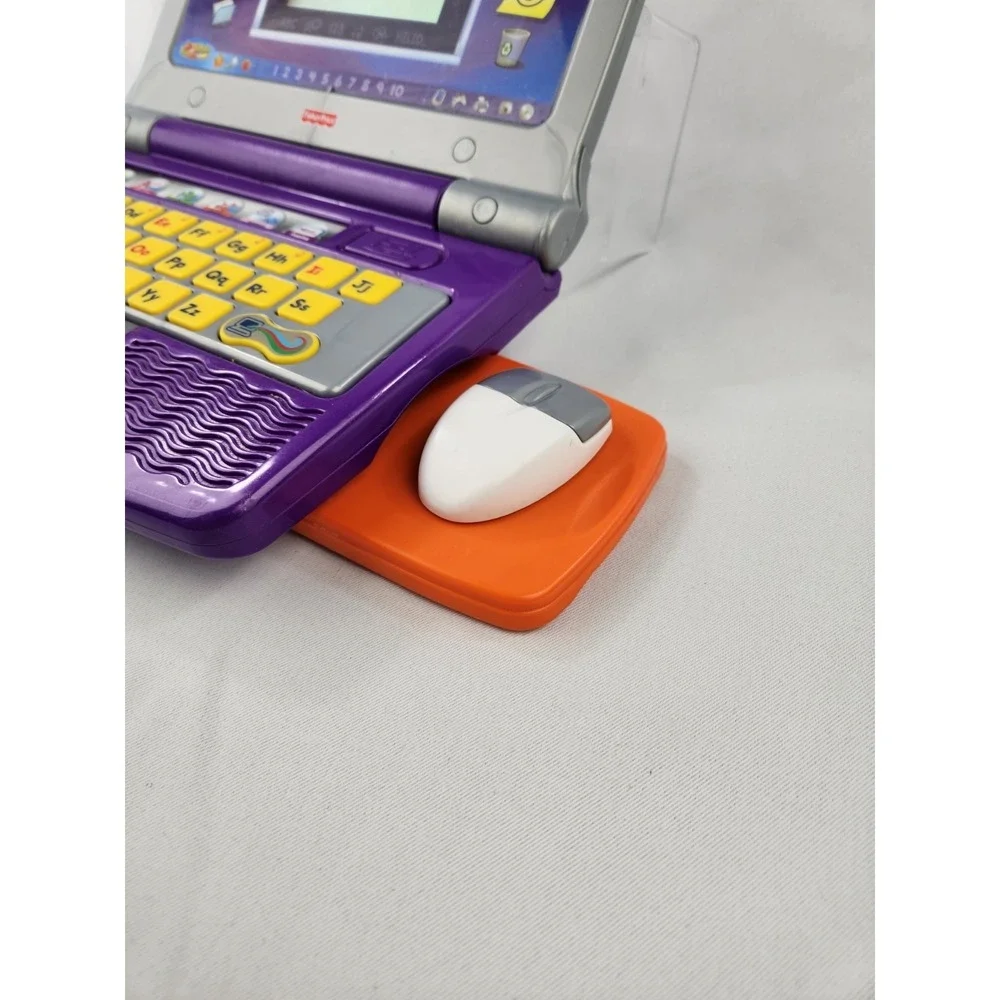 Vintage Fisher-Price Fun 2 Learn Color Flash Laptop Electronic Interactive Works